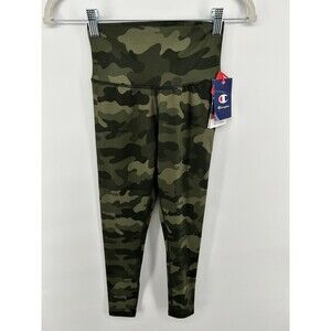 Champion ~Women's Active Wear High Waist Leggings Size XS Camouflage